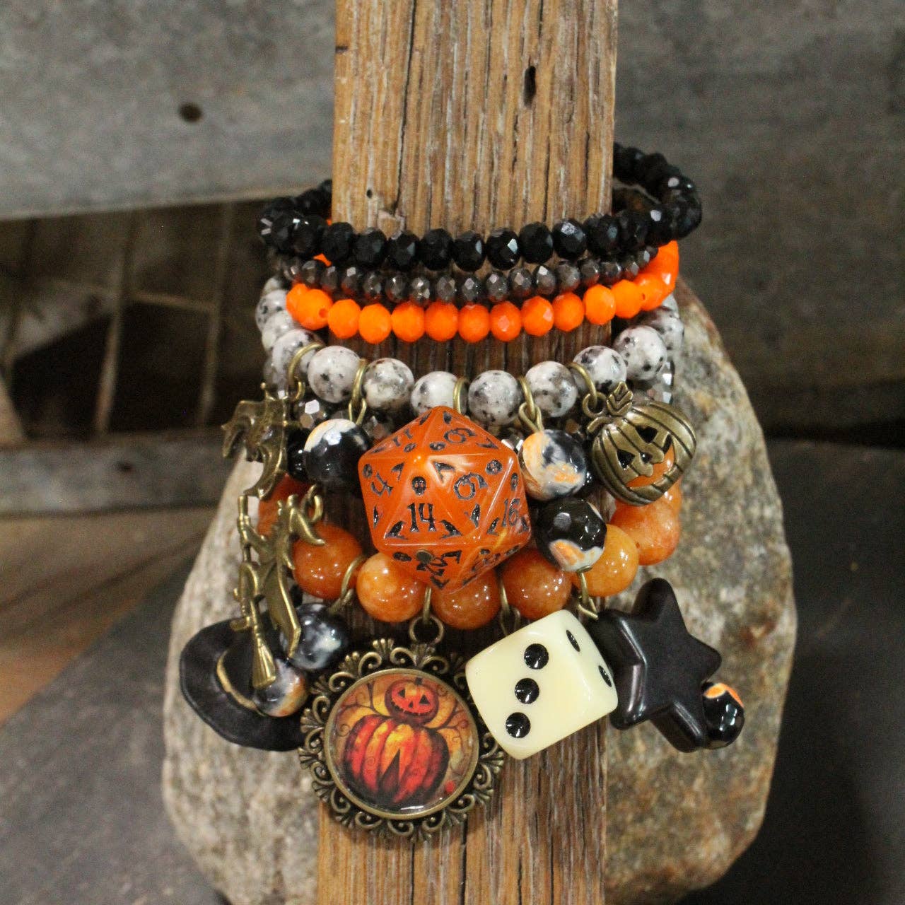 TRICK or TREAT Charm'd Bracelet Set