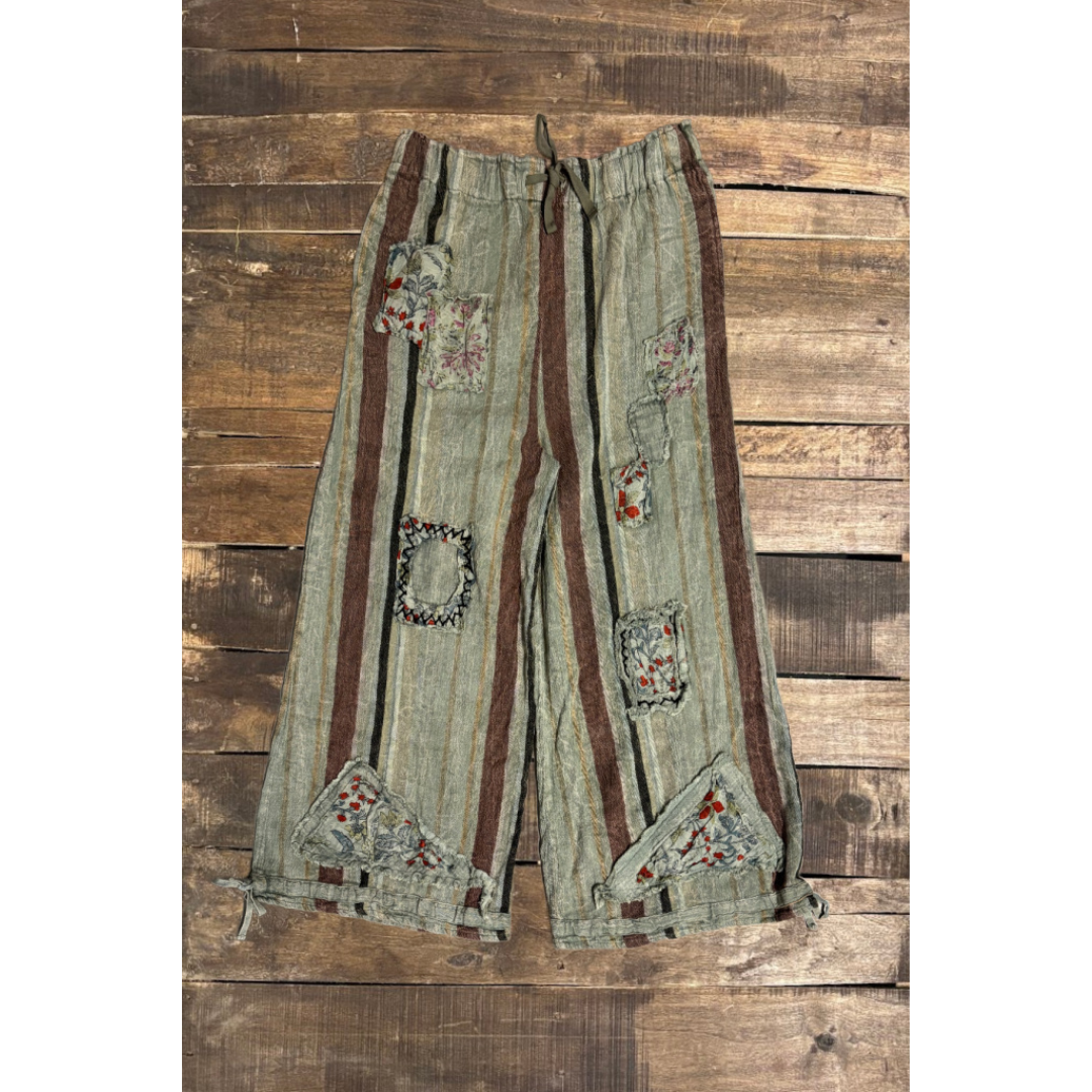 Caught Up Pants - Moss
