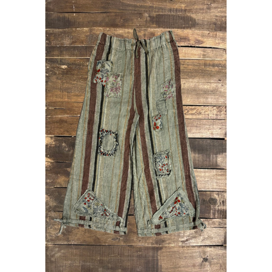 Caught Up Pants - Moss