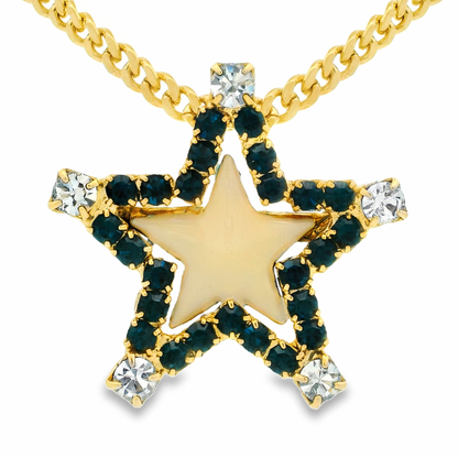 Sweet Star Necklace in Beige