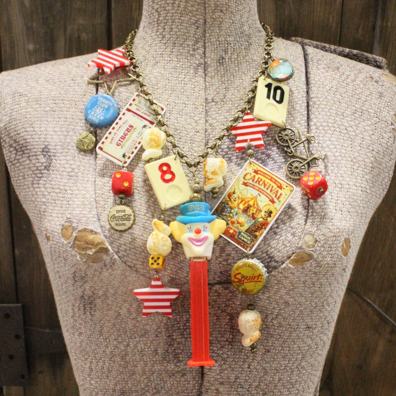 Circus Time Charm'd Necklace