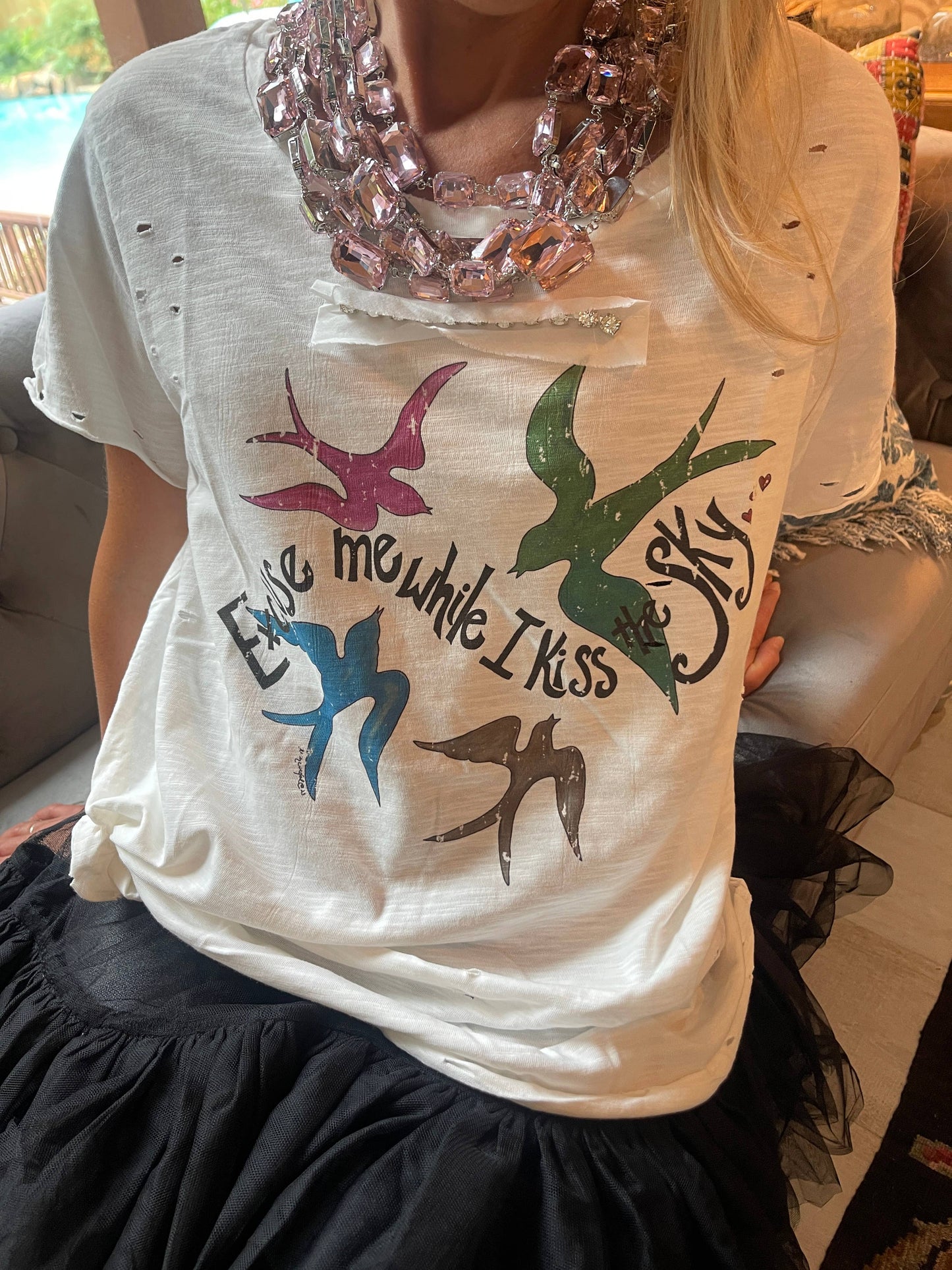 Excuse me While I Kiss the Sky - Jimmy Hendrix T-Shirt
