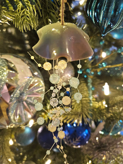 Jellyfish Ceramic Ornament
