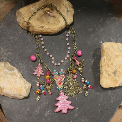 A Doe A Deer Charm'd Necklace