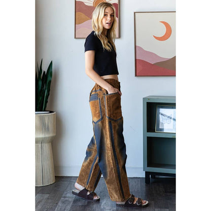 VINTAGE SUEDE VELVET PANTS