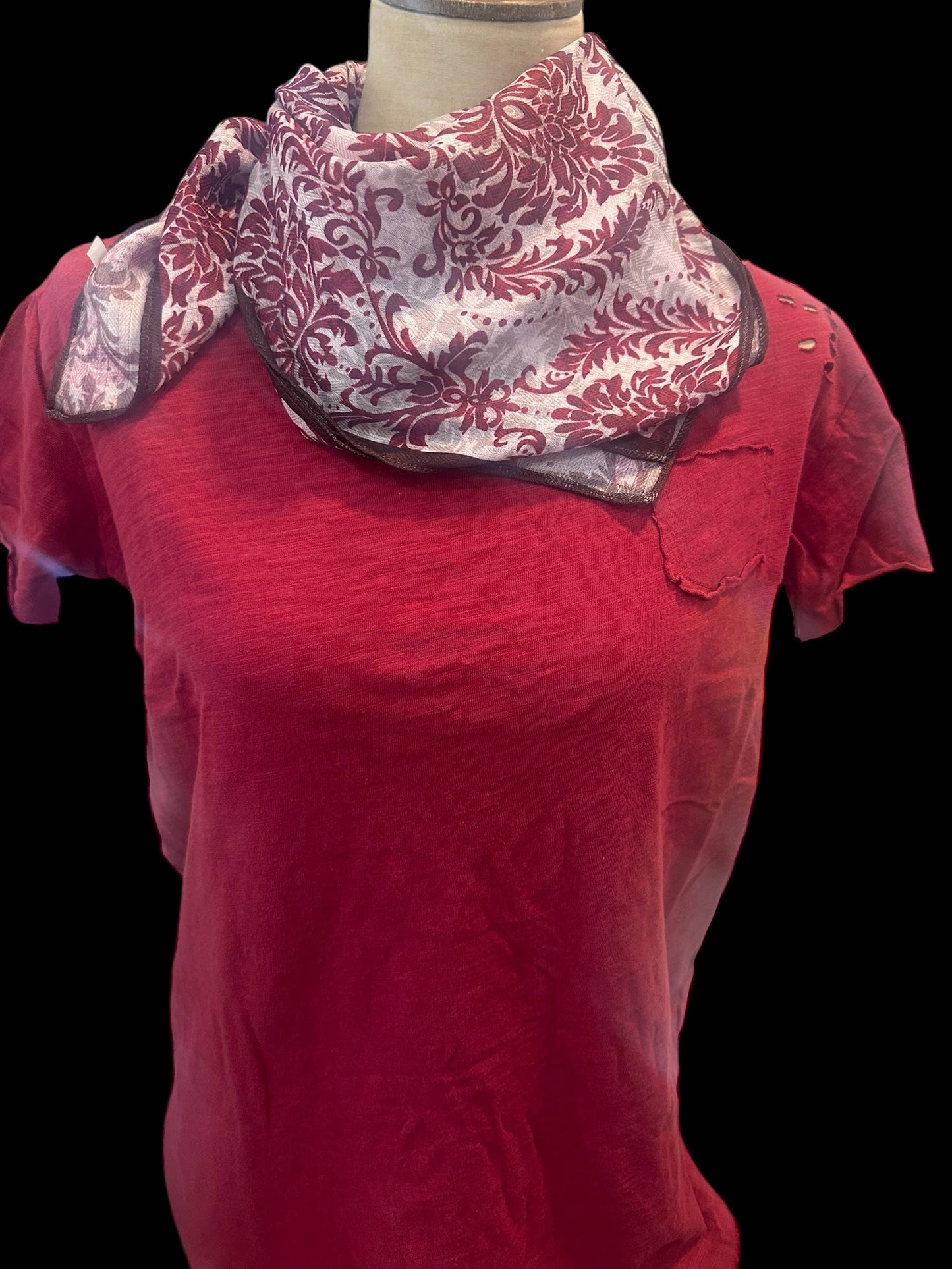 Cranberry Rip Tattered T-Shirt