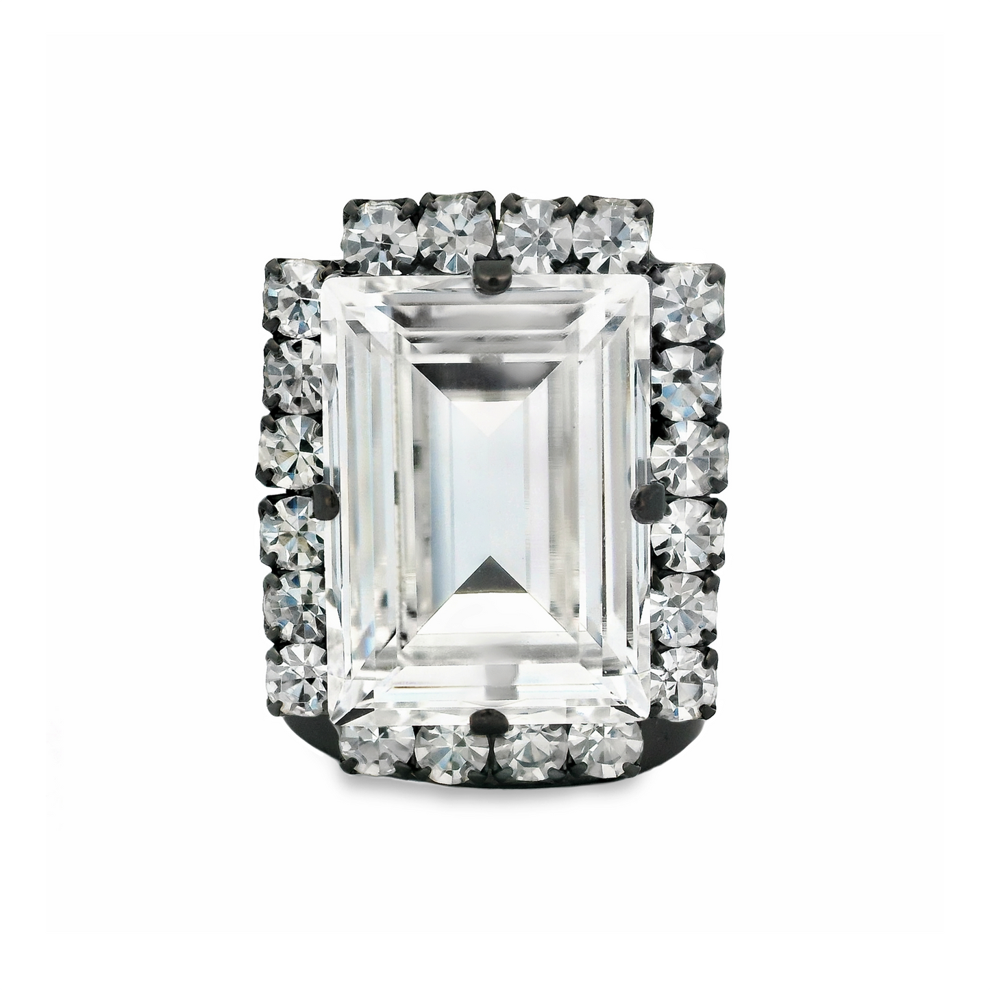 Asher Ring in Gunmetal