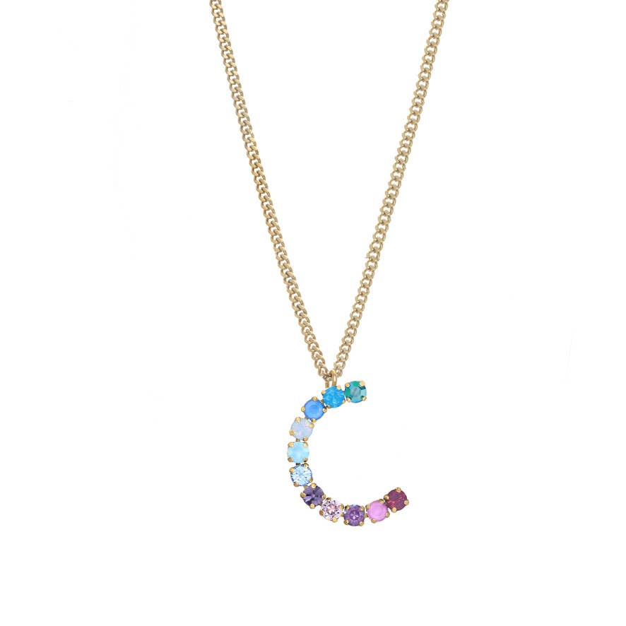 Monogram in Colors Necklace