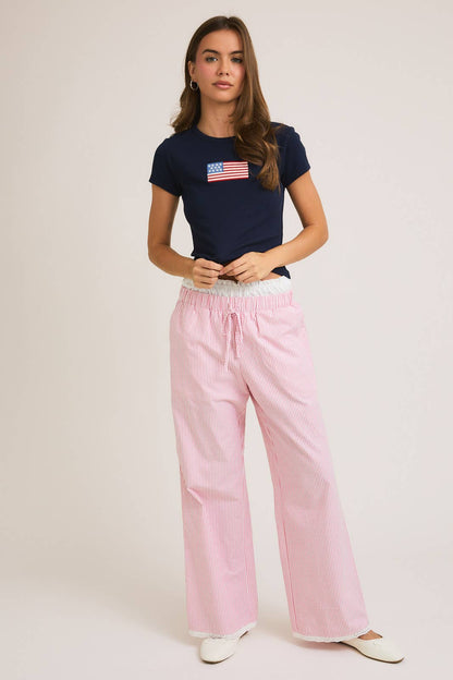 SHORT SLEEVE USA T-SHIRT