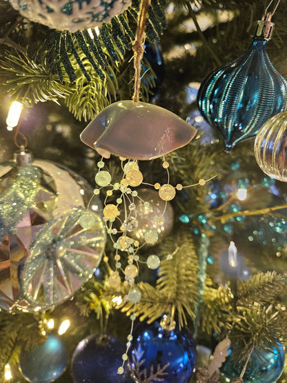 Jellyfish Ceramic Ornament