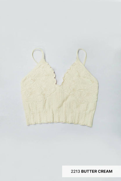 Lace Textured Bralette