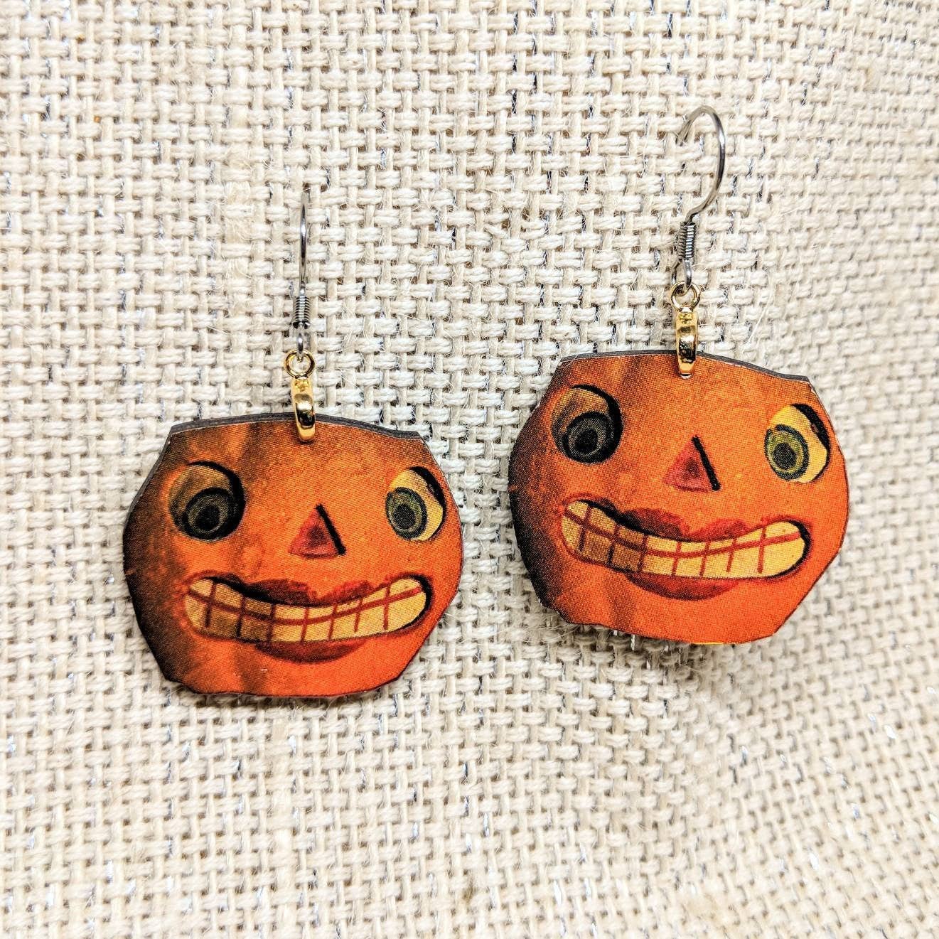 Pumpkin Earrings