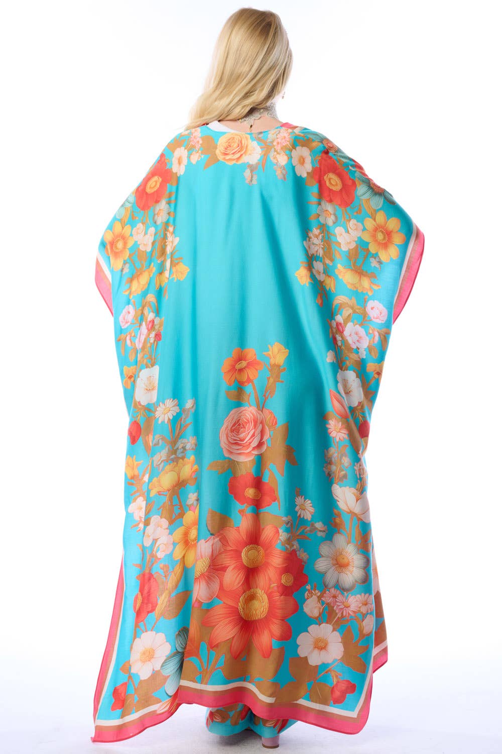 Floral Garden Maxi Kimono