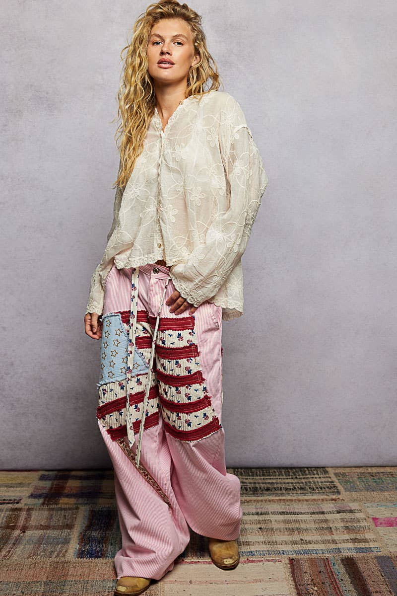 Boho Embroidered Linen Hooded Jacket
