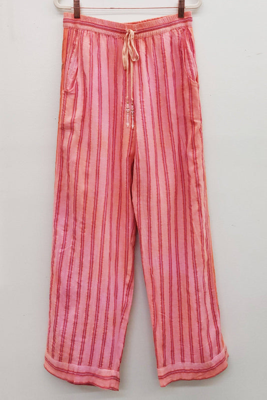 Be My Valentine Pants | Floral Cotton Pants | Flowy Pants