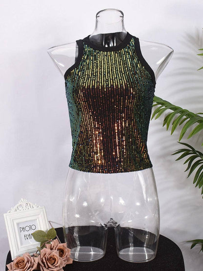 MULTIPLE STYLES!!  Sequin Party Tank Top