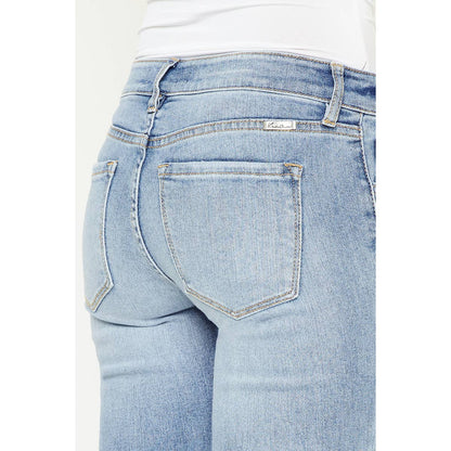 LOW RISE BOOTCUT JEANS