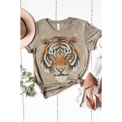 TIGER FACE MINERAL GRAPHIC TEE