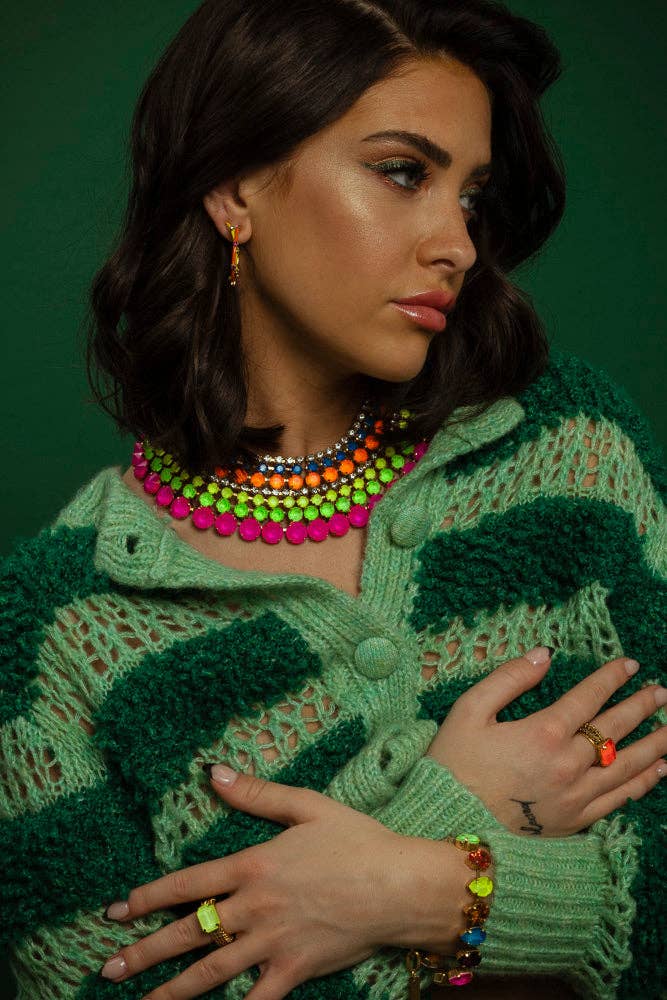 Chiara Necklace in Electrics