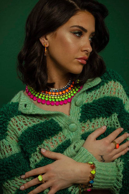 Chiara Necklace in Electrics