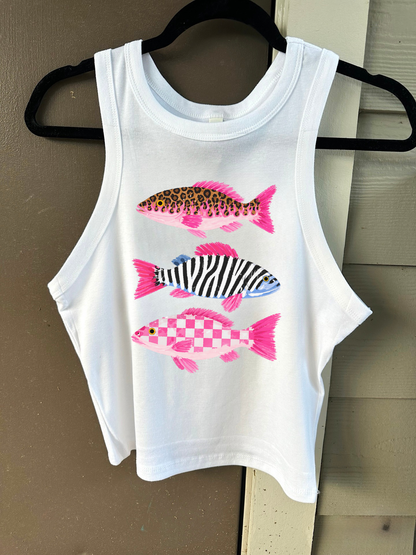 Groovy Fish Cropped Tank