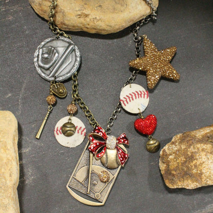 Home Run Hitter Charm'd Necklace
