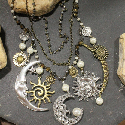 I See The Moon Charm'd Necklace