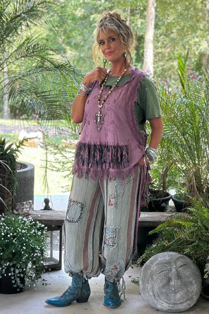 Caught Up Pants - Moss