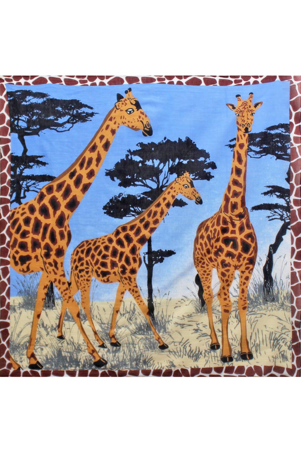 Safari Babe Giraffe Bandana Scarf