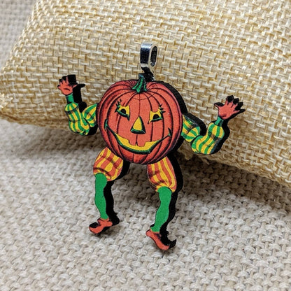 Pumpkin Pendant Necklace