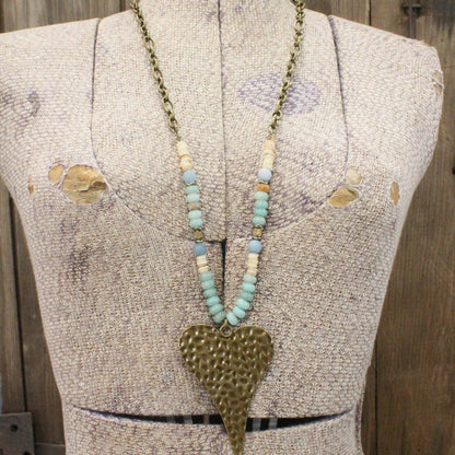 Hearts Pounding Necklace