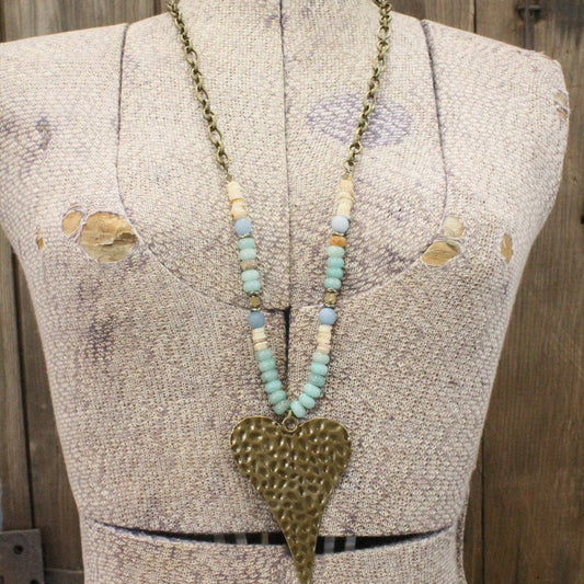 Hearts Pounding Necklace
