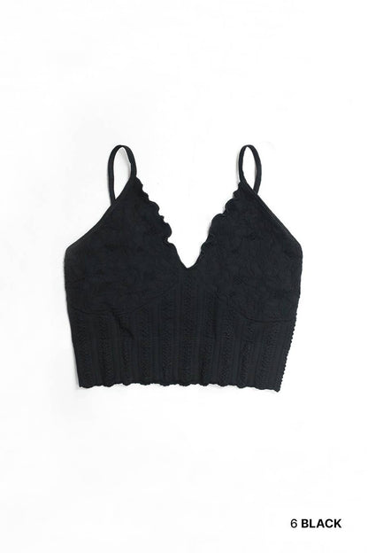 Lace Textured Bralette