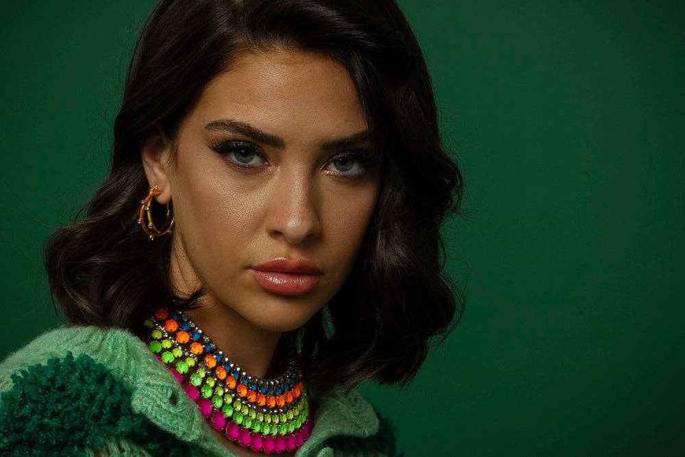 Chiara Necklace in Electrics