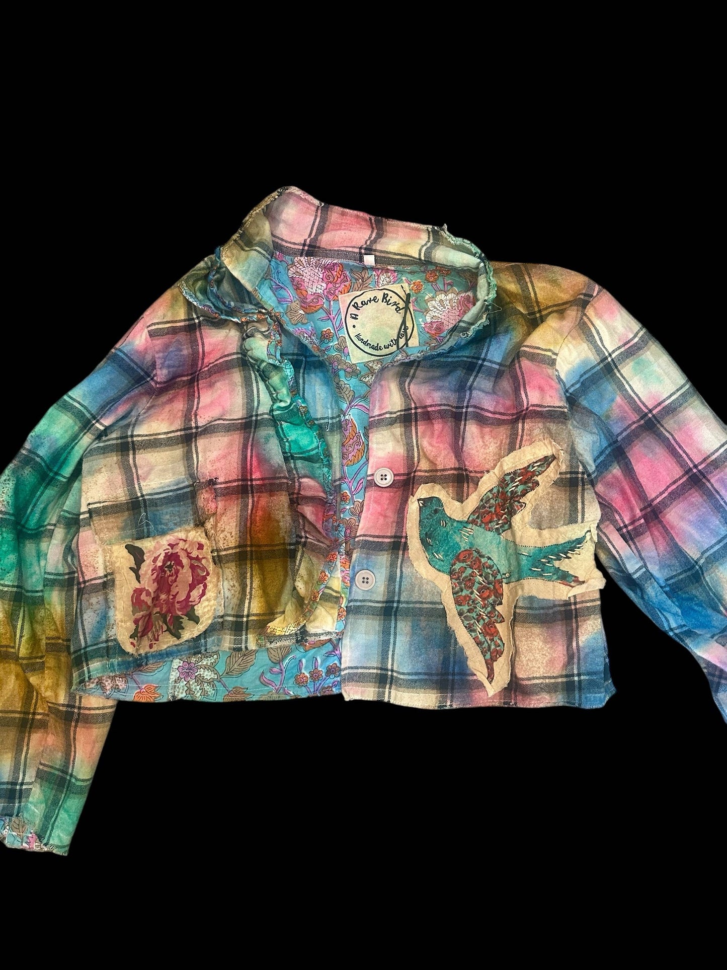 Rose Plaid Jacket