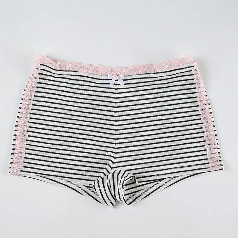 Striped Tank and Shorts Pajama Set