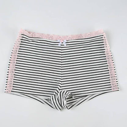 Striped Tank and Shorts Pajama Set