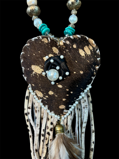 Wild Heart Feather Necklace
