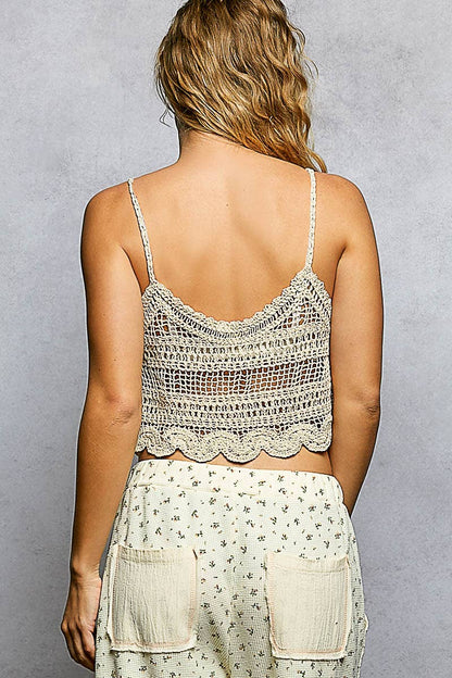 Sweet on You Embroidered Tank Top