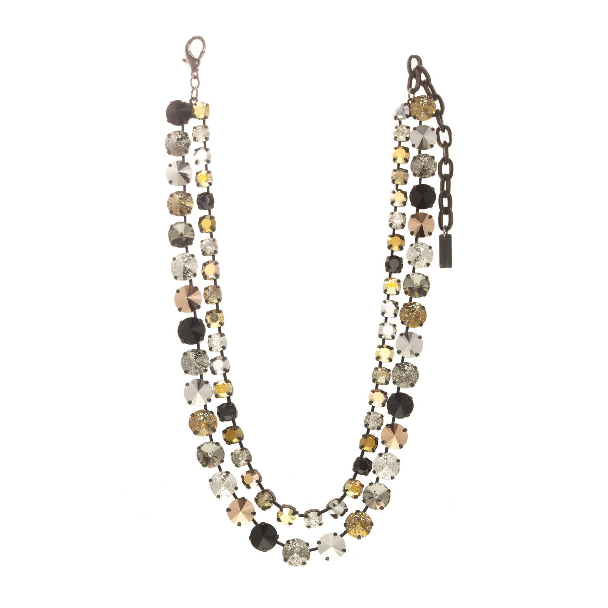 Gweneth Necklace in Mixed Metallics