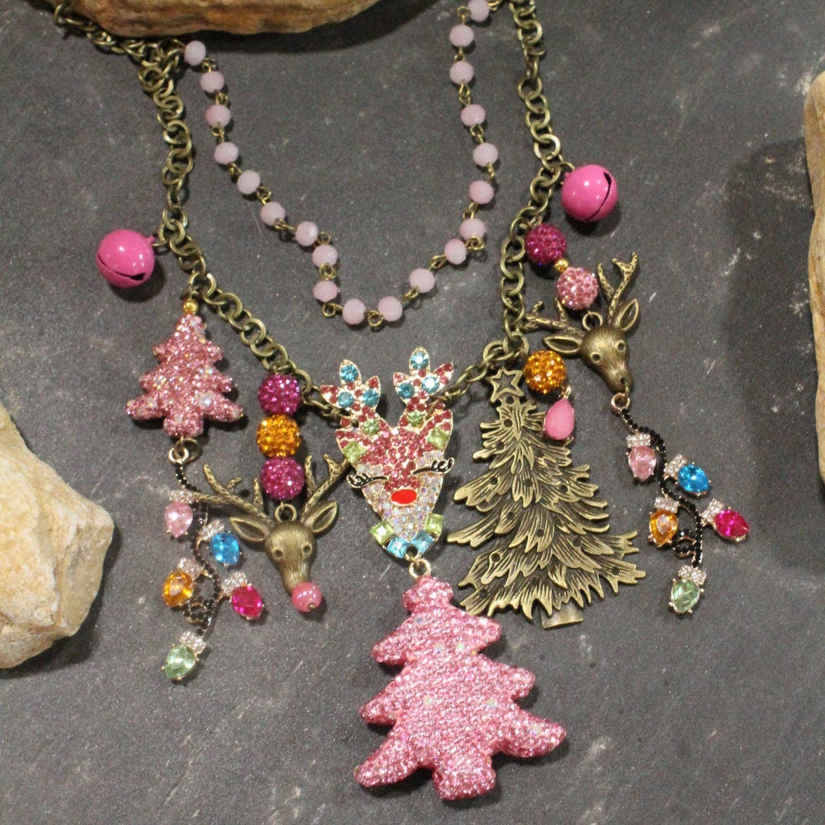 A Doe A Deer Charm'd Necklace