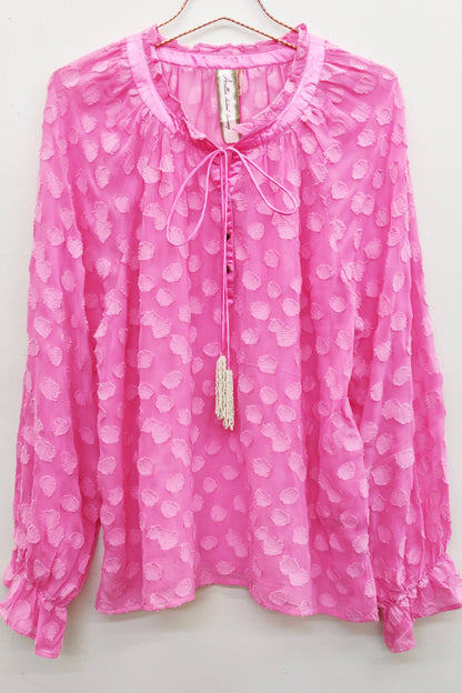 Hot Pink Maven Blouse
