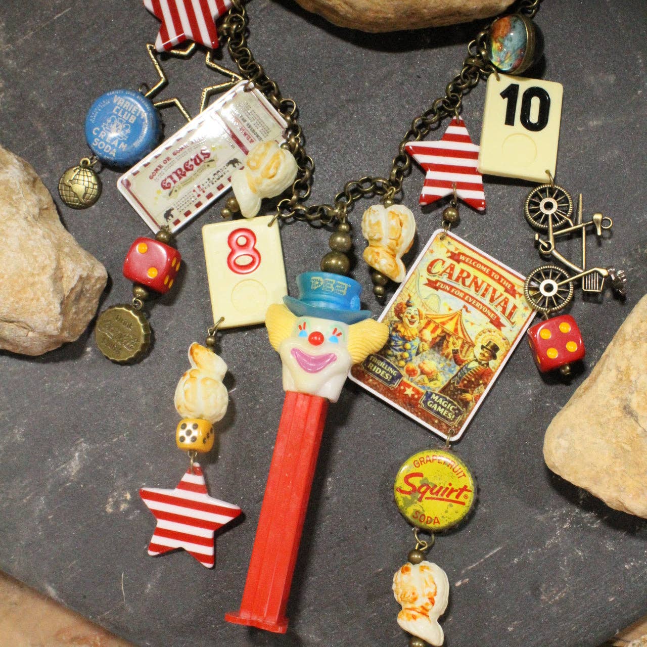 Circus Time Charm'd Necklace