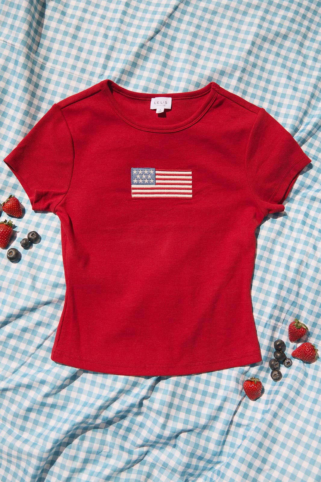 SHORT SLEEVE USA T-SHIRT