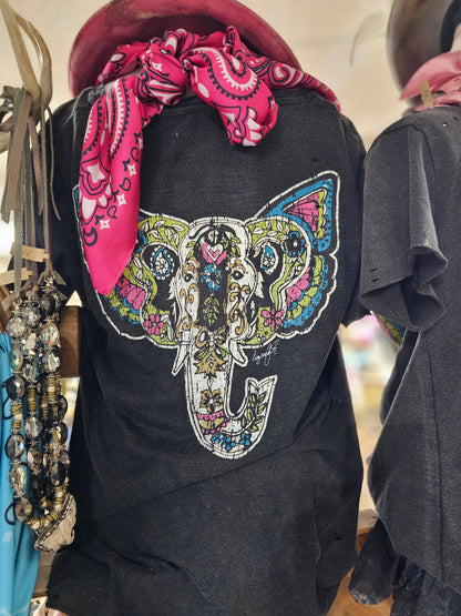 The Show Must Go On Tattered T-Shirt