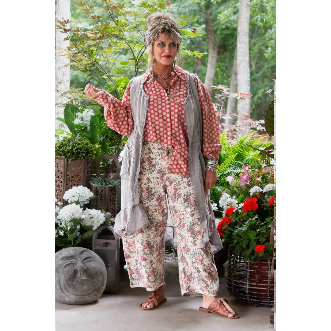 Barrel of Dreams Jeans - Rose Garden