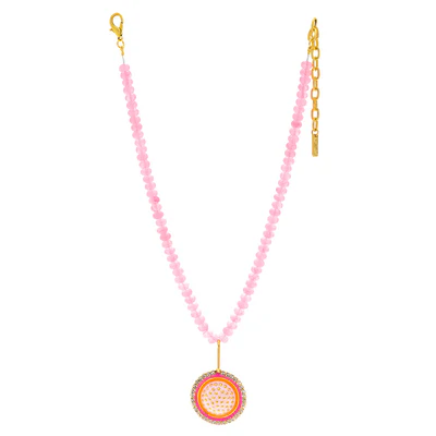 PINK PENDANT NECKLACE