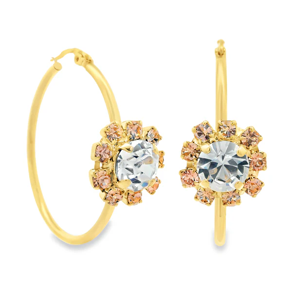 MINI BIANCA HOOPS