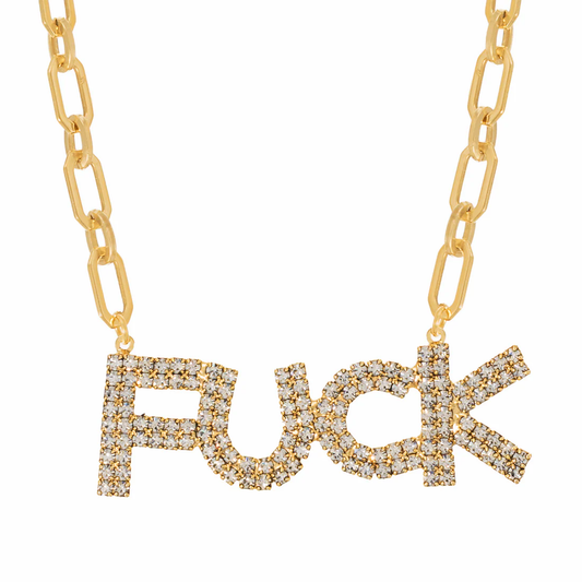 FU FU F*CK NECKLACE