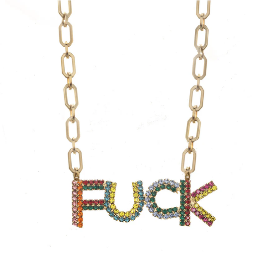 FU FU F*CK NECKLACE